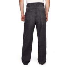 Men's Wide Leg Jeans – Relaxed Fit Stretch Denim Pants with 5 Pockets