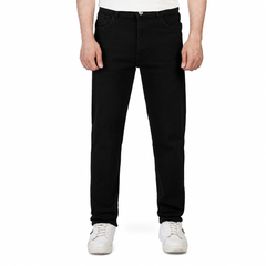 Men’s Straight Fit Jeans – Casual Washed Denim Pants for Everyday Wear