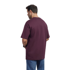 Men's Graphic Cotton T-Shirt – "Let Your Mind Wander" Print | Regular Fit