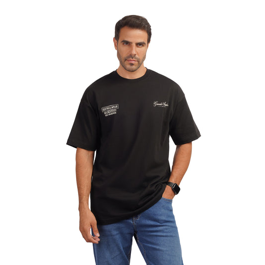 Men's Cotton Graphic Crewneck T-Shirt – Grande Squadra Print
