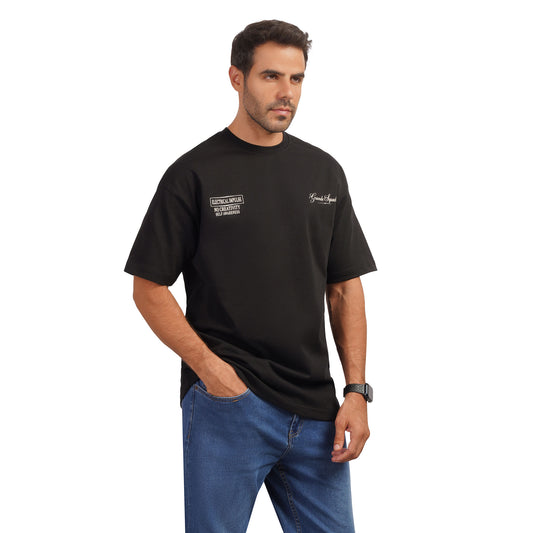 Men's Cotton Graphic Crewneck T-Shirt – Grande Squadra Print