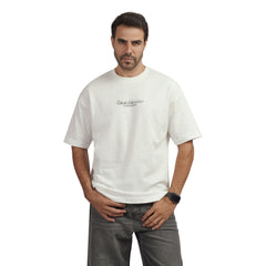 Men's Cotton Graphic Crewneck T-Shirt – "City of Imagination" Print