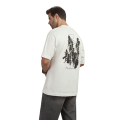 Men's Cotton Graphic Crewneck T-Shirt – "City of Imagination" Print