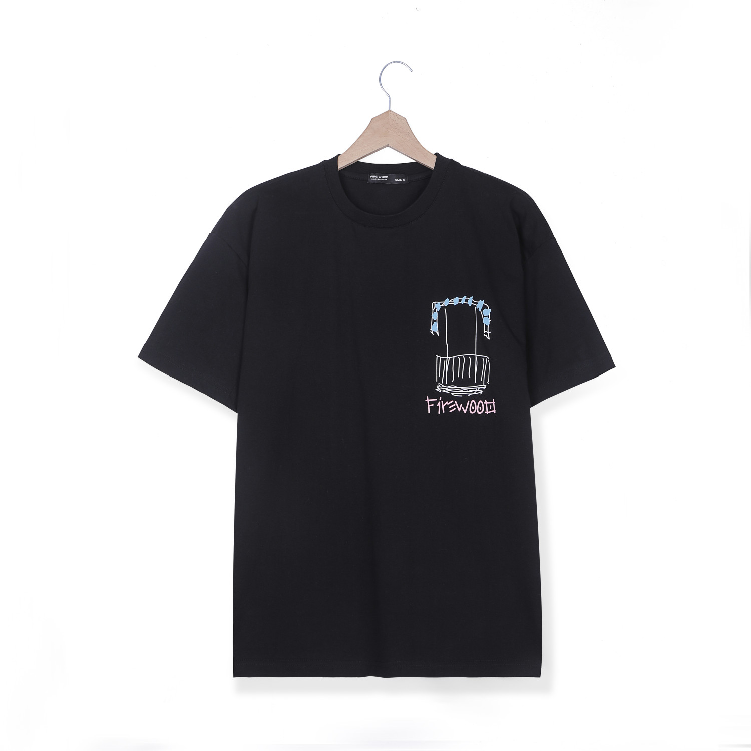 print(ATHELETIC)t-shirt-black