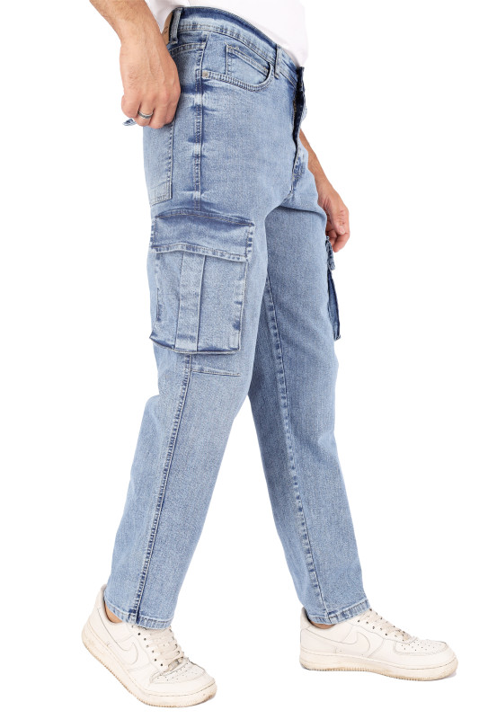 (NSK)cargo jeans| l.blue