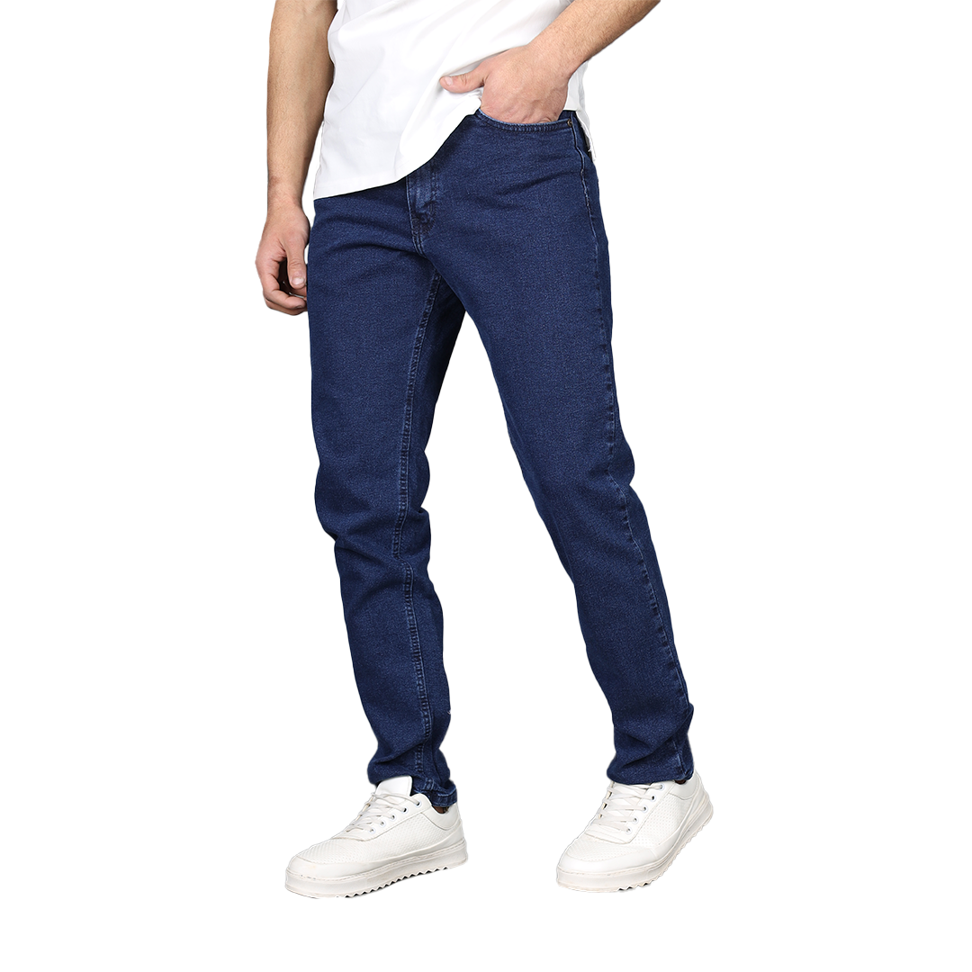 Firewood Basic Five Pocket Jeans,blue