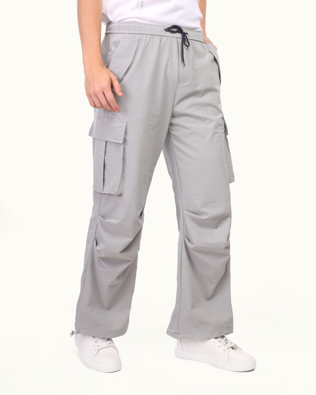 Side ( 2 Pocket ) Cargo Sweatpants-grey