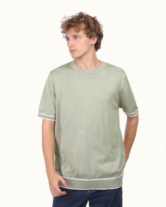 Basic ( BOSS ) Knitwear T-shirts -mint