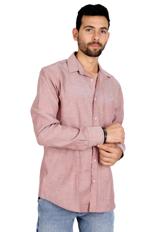 basic shirt| wine red